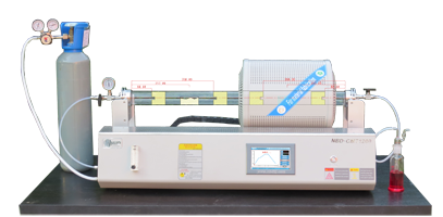 NBD-CMT1200-80TI   2.5KW  炉膛滑轨式管式炉1200℃